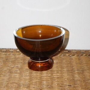Waterford Marquis Amber Crystal Tango Bowl.